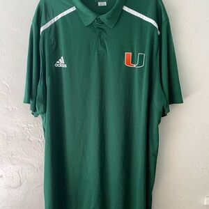 Adidas Green Men's Polo Shirt